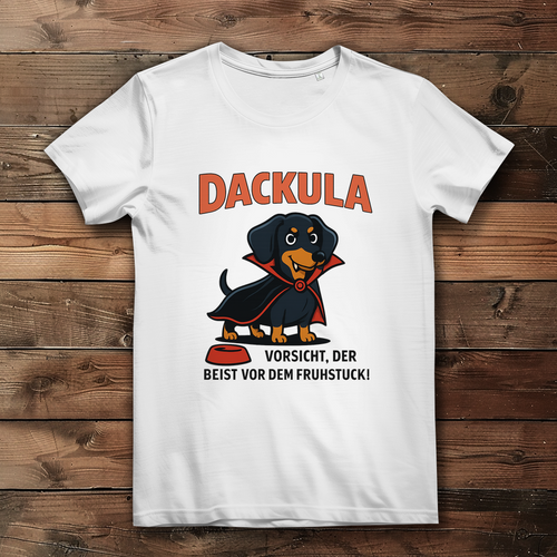 Dackula - Damen Premium Bio T-Shirt