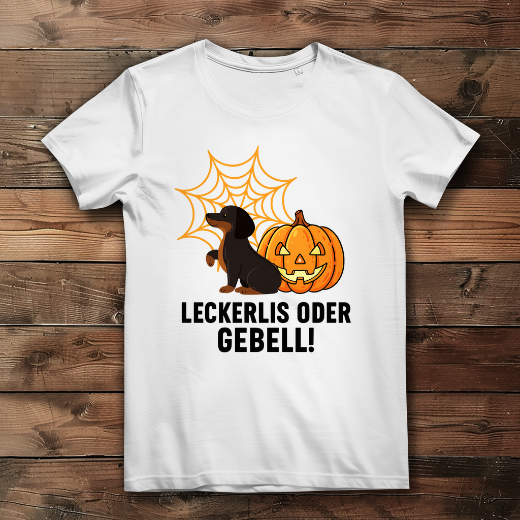 Leckerlies oder Gebell! - Damen Premium Bio T-Shirt
