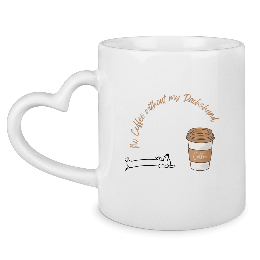 Kaffee Dackeltasse
