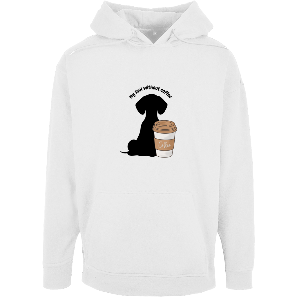 My Soul without Coffee - Oversized Hoodie