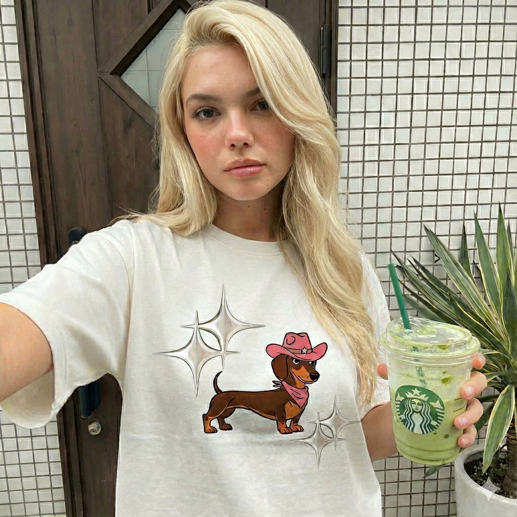 Stars and Dachs - Oversized T-Shirt