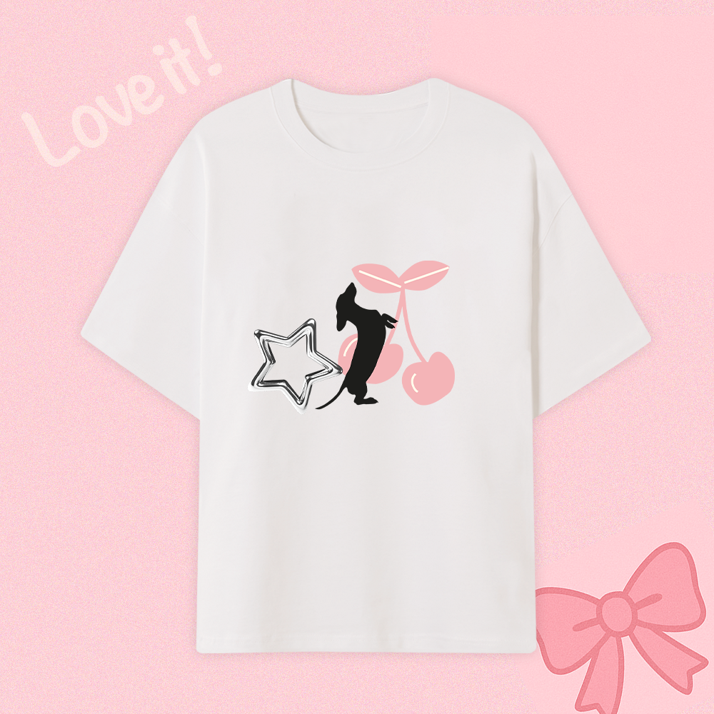 Stars and Dachs - Oversized T-Shirt